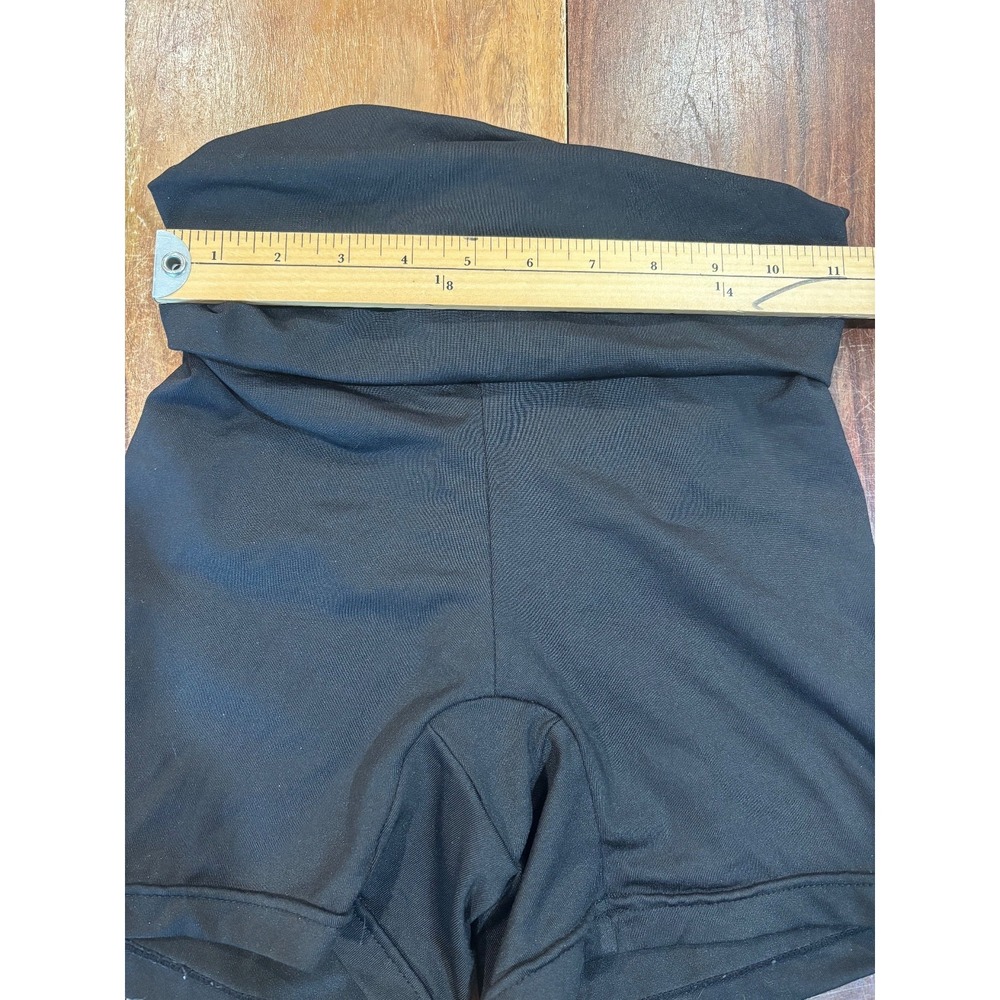 Chikum black with red trim logo shorts womens'‎ size XS workout biking running - Picture 6 of 8